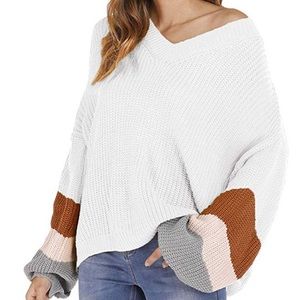 Cable knit sweater
